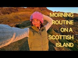 ad REALISTIC MORNING ROUTINE ON A SCOTTISH ISLAND