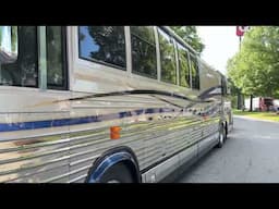 Prevost Marathon Coach with the generator running. Super quiet. ￼