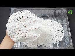 Mix glue with old lace 😱You Will not Believe the Incredible Result ! Home decor tips