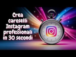 Creare caroselli Instagram professionali in 30 secondi con L'IA | Tutorial Gamma App Maggio 2025