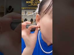 Bông tòn ten vàng 18k 9064