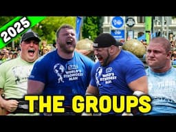 2025 World's Strongest Man Groups & Predictions!