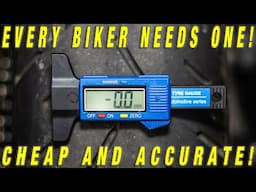 Every Biker Needs One! | Digital Tread Depth Gauge!