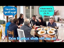 Sò điệp sốt kem và đùi cừu rôti đón lễ phục sinh, Aimée muốn sinh con ở tuổi nào, Mai le cuộc sống