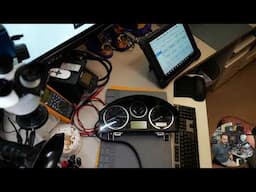 08 Land Rover LR3 instrument cluster intermittent on and off repair. www.maicsalazardiagnostics.com