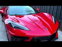 C8 “Torch Red” Back on the Road!