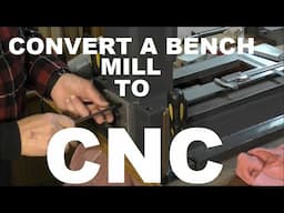 Y-axis Development: Re-installing the Column Convert a Bench Mill to a CNC machine