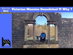 A classic Victorian Mansion. Why was Errwood Hall demolished ?