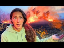 The Farm Is On FIRE | 100s Of Acres