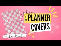 How I Spent My Mother's Day Etsy Gift Card // Unboxing 3 Paper Bound Creations Planner Covers