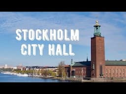 Stockholm City Hall - a spring walk.