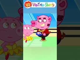 Lion Shorts - Rich vs Broke vs Giga Rich! Lucky Became Famous Ballerina - Cartoon for Kids