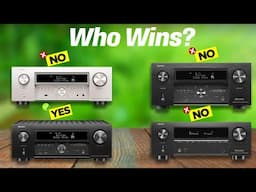 Best Denon AV Receivers of 2025  (Part 2 of 2)    [don’t buy one before watching this]