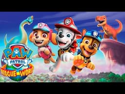PAW Patrol Rescue World: Skye, Marshall and Chase in Dino World