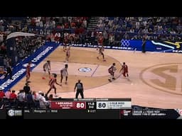 Arkansas vs Ole Miss Exciting Ending | 2025 College Basketball