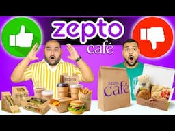 Reality Of Zepto Cafe Food | Trying Zepto Cafe Food | Viwa Food World