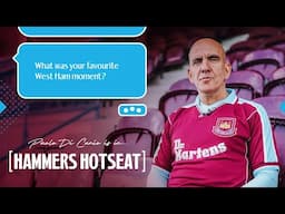 Paolo Di Canio Reacts To Conference League Win & Shares Wild West Ham Stories | Hammers Hotseat