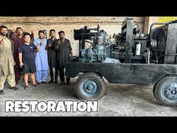Incredible Restoration of High Pressure Compressor in 5 Days with Basic Tools