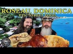 CARIBBEAN STREET FOOD IN DOMINICA!