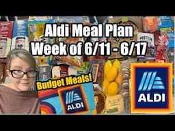 ALDI WEEKLY BUDGET MEAL PLAN | Family of 4 - Week of 6/11 - 6/17