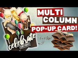 NEW SHAPE Fun Fold! | 5 x 7 Multi Column Pop Up Card