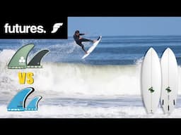 Twin Fin Surfboard Review - Cherry Bomb 'Frenzy'  Twin with Futures AMT and MR Twin Fin Comparison