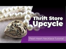 I Made a Fashion-Trending Necklace from a Thrift Store Find