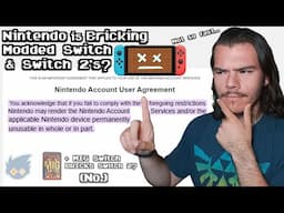 Addressing the Modded Nintendo Switch Brick Situation