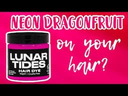 Lunar Tides NEON DRAGONFRUIT | Hair Swatch