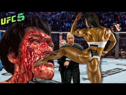 Gladiator Woman vs. Bruce Lee (EA sports UFC 5) - Rematch