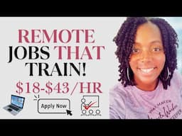 6 Remote Jobs That Pay You To Learn NEW Skills in 2025!