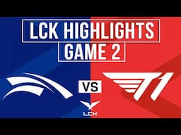 HLE vs T1 Highlights Game 2 | LCK 2025 Road to MSI Finals | Hanwha Life Esports vs T1