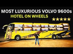 2 CRORE Ki Super Premium Luxury VOLVO 9600s Multi Axle AC Sleeper Bus Journey 😲