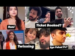 Manisha Rani, Fukra Jiya Twinning, Elvish, Karanveer & Digvijay  Same Party Mein?