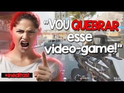 TRETAS INÉDITAS com a NAMORADA PISTOLA (jogando e levando bronca kkkkkkkkk)