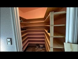 BUILDING DIY Walk-in SHOE CLOSET Day 3 || Turning A Spare Bedroom into a Walk In Closet