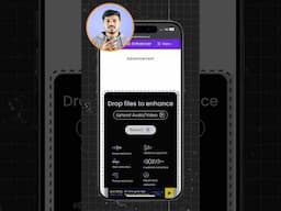 Best AI Audio Enhancer Website for FREE🔥 #shorts #short