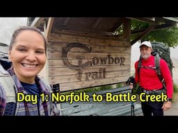 Cowboy Trail Adventure Begins! Day 1 | Norfolk to Battle Creek, NE