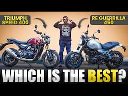 Triumph Speed 400 vs RE Guerrilla 450 | Detailed Comparison ⚡️ Which One To Buy?