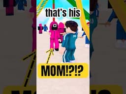 His MOM Was SECRETLY in SQUID GAMES! 🦑 #roblox #shaneplays2