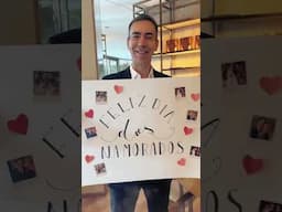Ticiane Pinheiro emociona Cesar Tralli com flores e um bilhete
