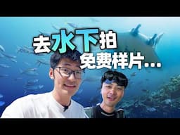 在万岛之国，第一次去水下拍免费样片？