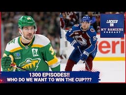 Episode 1,300! Which teams should Rangers fans root for and against in the Stanley Cup Playoffs???