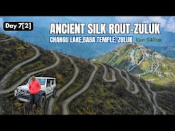 Day-7(2} Changu Lake to Zuluk | Ancient Silk Route | Delhi to Sikkim Jimny Road Trip #sikkim #zuluk