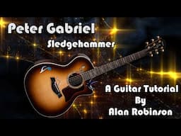 How to play: Sledgehammer by Peter Gabriel - Acoustically