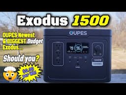 NEW OUPES Exodus 1500: MORE Capacity, LESS Cost  |  Worth a look? Let's see!