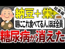 【総集編】糖尿病の99%が知らなかった！！朝の納豆に入れるだけで血糖値を下げてガンや脳梗塞も予防する最強の食べ物が遂に公開されました。【ゆっくり解説】