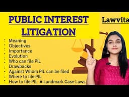 Public Interest Litigation Complete Lecture with Notes Lawvita