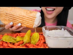 MY GO TO TURKEY WRAP (ASMR EATING SOUNDS) NO TALKING | SAS-ASMR