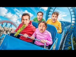 Le dernier qui VOMIT gagne 🤮 ( parc Attraction EXTREM )